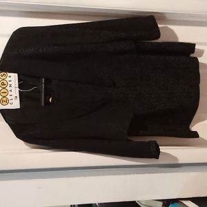 Black 2 piece skirt set.